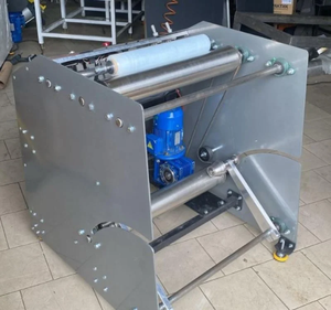 Máquina Rebobinadora Manual y Electrónica de Alta Calidad para Papel de Pergamino y Film Estirable, Rollo-1, para Enrollar Diversos Materiales - Product Image 4