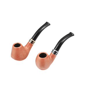 Pipas para fumar de madera tubo di legno facile da pulire fumo fantasia erba fatta a mano artigianale durevole tubo di legno intagliato - Product Image 3