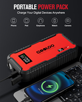 GOOLOO GT3000 Démarreur de secours haute puissance 3000 ampères 12V pour camion, kits de démarrage automobile, banques d'alimentation, affichage numérique, lumière LED, IP65