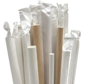 Eco-Friendly Paper <b>Drinking</b> <b>Straws</b> | Biodegradable Compostable & Safe Alternative to <b>Plastic</b> - Product Image 3