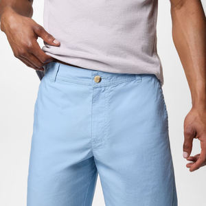 Casual Wear Classic & Comfortable Fit <b>Shorts</b> For Men With Custom Logo Button Closure With Loops For <b>Belt</b> Breathable Comfortable - Product Image 2