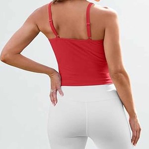 2025 été séchage rapide Gym débardeurs pour femmes lâche sans manches Yoga haut vêtements de sport entraînement débardeur fabriqué par robe sport - Product Image 5