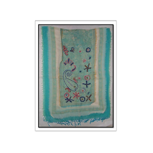 Estola de lana personalizada de alta calidad multicolor superventas con bordado a precio de mercado - Product Image 4