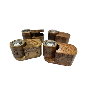 Quemador Bakhoor de diseño Simple, soporte de incienso superventas de alta calidad de Metal y madera, uso para decoración del hogar hecho a mano - Product Image 2