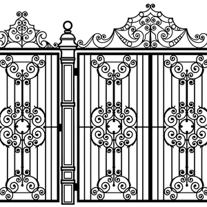 Portes métalliques en acier inoxydable pour entrées principales de haute qualité, durables et élégantes - Product Image 4