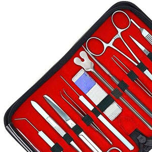 Kit de dissection chirurgical mineur personnalisé OEM de 12 pièces, manuel, réutilisable, en acier inoxydable de haute qualité, certifié CE - Product Image 5