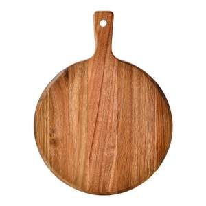 Planche à découper en bois écologique AXIOM avec taille et logo personnalisables, épaisseur de 1,5 cm pour la préparation des repas avec divers ingrédients - Product Image 4