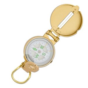 Boussole Nautique en Métal Laiton Antique Robuste Outil de Navigation Maritime Classique Instrument d'Exploration pour Activités de Plein Air - Product Image 6
