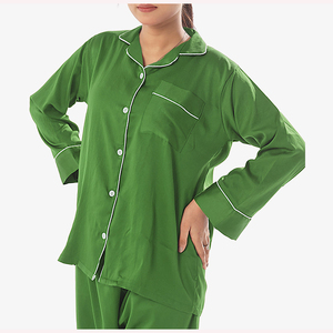 Pijama de noche elegante para mujer, pijama de dos piezas elegante de algodón cómodo, ropa de dormir moderna, suministro al por mayor - Product Image 2