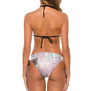 Conjunto de bikini de 2 piezas Ropa de playa de bajo precio Bikinis estampados a la venta Traje de baño sostenible de secado rápido Conjuntos de bikini a la venta - Product Image 3