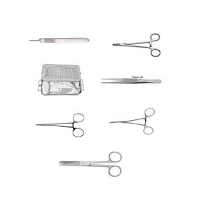 Ensemble d'instruments chirurgicaux de chirurgie mineure manuelle en acier - Product Image 5