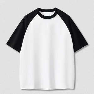 Hombres 100% algodón 220 gramos de gran tamaño Crop Boxy Fit camiseta sólida gota hombro Streetwear logotipo personalizado venta al por mayor camiseta lisa - Product Image 2