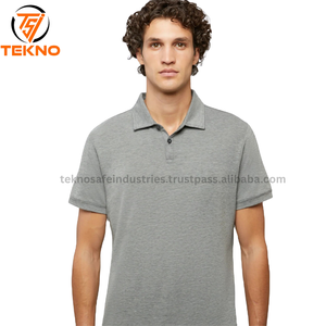 T-shirts en coton respirant à manches courtes pour hommes, nouvelle mode d'été, grande taille, style décontracté, motif solide - Product Image 5