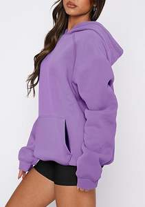 Sudadera con capucha para mujer Sudadera de manga larga Kangaroo Pocket 3D - Product Image 5
