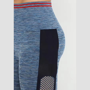 Leggings de Yoga para Mujer, Estilo Nuevo, Hechos a Medida, Sólidos, de Spandex/Nailon, Ligeros, Transpirables, Personalizados - Product Image 4