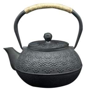 Tetera Clásica China Antigua para Té Negro, de Hierro Fundido Esmaltado - Product Image 3