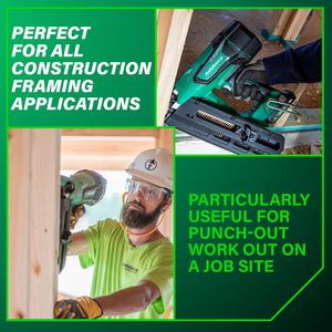 Clavadora Neumática Inalámbrica de 18V con Batería de Iones de Litio de 4.0Ah, Tira de Plástico de 3-1/2 Pulgadas y Capacidad de 2 Pulgadas para Clavos Brad - Product Image 6