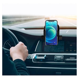 Support de téléphone pour voiture avec crochets universels - Couleurs assorties - Product Image 2