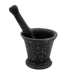 Mortier et pilon fantaisie en laiton Vintage pour la maison restaurant accessoires de cuisine herbe et épices outils granit médecine broyeur masher - Product Image 5