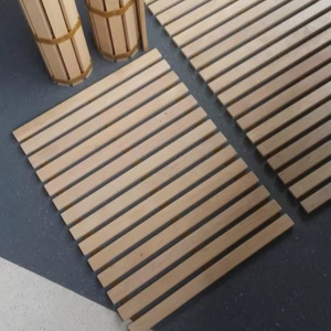 Panel de pared de chapa de bambú con aislamiento acústico Panel de pared compuesto de bambú WPC Paneles de bambú natural - Product Image 1