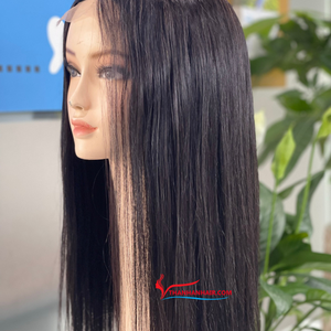 วิกผมตรงกระดูกตรงสีธรรมชาติความยาวเต็ม100% คนเวียดนาม - Product Image 3