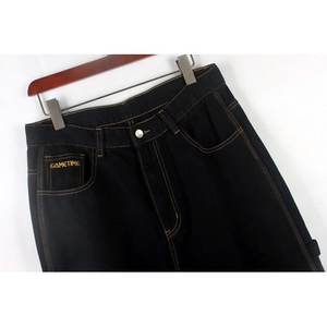 กางเกงยีนส์ทรงตรงผู้ชายไซส์ใหญ่พิเศษ 5XL 6XL 7XL กางเกงทรงหลวมสบายๆ แฟชั่นลำลอง กางเกงเดนิมหลวมๆ สำหรับฤดูหนาว ติดกระดุม - Product Image 4