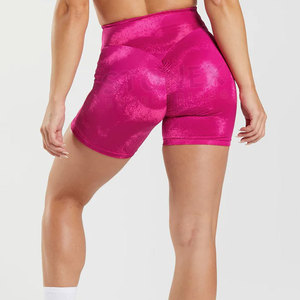 Shorts Deportivos de Cintura Alta Personalizables OEM para Mujer, Ropa Deportiva de Última Moda Fabricada en Fábrica, Impresión de Logotipo Personalizado OEM - Product Image 2