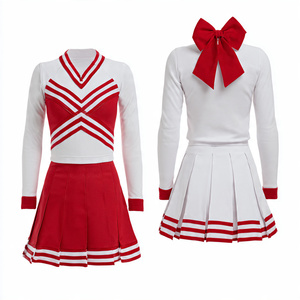 Uniforme de cheerleading de football pour femmes, costume de danse avec nom d'équipe, uniformes de cheerleader en sublimation OEM pour femmes - Product Image 6