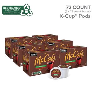 Café décaféiné McCafe Premium Roast, dosettes individuelles Keurig K-Cup, décaféiné, 72 unités - Product Image 4