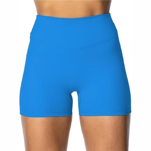 Plain Yoga <b>Shorts</b> Gym Fitness <b>Short</b> Breathable Sport Workout <b>Compression</b> leggings, Seamless, High Waist - Product Image 1