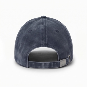 Vintage Washed Breathable <b>Waterproof</b> <b>Canvas</b> Fabric Baseball Cap 6 Panel Adjustable Unisex Hat Wholesale Custom Logo High Quality - Product Image 3