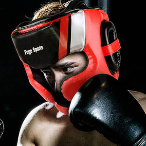 หัวมวยสำหรับเยาวชน2024เตะมวยและคาราเต้พร้อมโลโก้ออกแบบได้ตามต้องการทำจากหนังสำหรับเทควันโด - Product Image 5