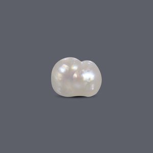 Perla de Imitación Blanca de Agua Dulce Suelta de 1.95 Quilates, Tipo Basra, para Joyería y Fabricación de Joyas - Product Image 2