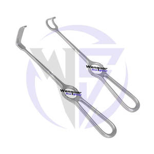 Retractor Middeldorf y Retractor Kocher Langenbeck 100% de Acero Inoxidable, Instrumentos Quirúrgicos Generales y Ortopédicos Wenquar - Product Image 1