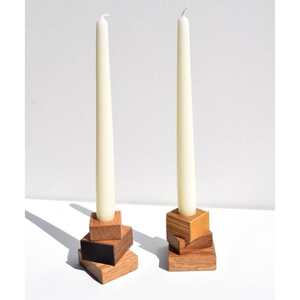 Bougeoir en bois de luxe de qualité pour la maison Bougeoir en bois fait à la main pour Noël et toute l'année Offre Spéciale - Product Image 5