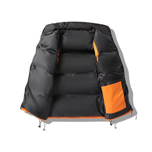 OEM ODM เสื้อกั๊กถักกันหนาวแบบถักสำหรับผู้ชาย, เสื้อกั๊กกันลมมีฮู้ดแห้งเร็วระบายอากาศได้ดีสำหรับฤดูหนาว - Product Image 3