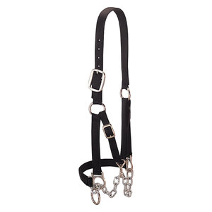 Heavy Duty ajustable Nylon ganado Halter terneros vacas negro ganado restricción Halter ajuste moderno Animal mostrando aseo - Product Image 1