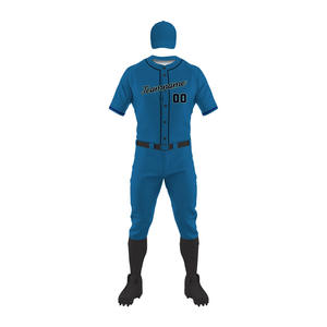 Uniformes de Béisbol Personalizados de Poliéster de Alta Calidad OEM, Transpirables, de Secado Rápido, con Logotipo Personalizado, Posiciones Delanteras y Traseras, Unisex para Adultos - Product Image 2