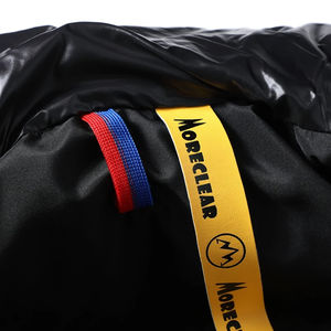 Black <b>Hooded</b> Puffer <b>Jacket</b> Quilted Winter <b>Padded</b> Coat Lightweight Insulated Down <b>Hooded</b> Puffer <b>Jacket</b> for Outdoor Hiking - Product Image 6