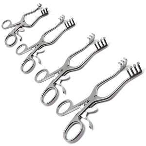 Instrumentos de alta calidad Premium Weitlaner Retractor 4,5 "Prong Quirúrgico Veterinario Auto Retención HERRAMIENTA DE MANO - Product Image 1
