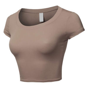 T-shirt ample en coton imprimé pour femmes T-shirt décontracté à manches courtes pour les tenues de style de rue - Product Image 1