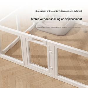 Valla acrílica transparente sólida para interiores al por mayor, barrera de plástico antiescape para mascotas, recinto para perros pequeños, bichón, gatos, animales - Product Image 4