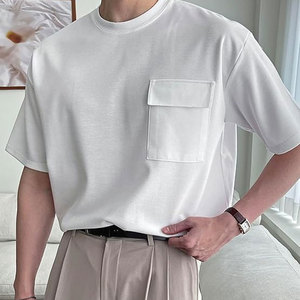 Vente en gros de t-shirt surdimensionné de créateur Streetwear pour hommes t-shirt surdimensionné en coton avec logo personnalisé t-shirts surdimensionnés grande taille - Product Image 3