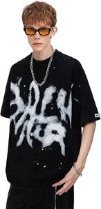 เสื้อยืดโอเวอร์ไซส์สั่งทำพิเศษ ผ้าฝ้าย 100% สตรีทแวร์ลายกราฟิก พิมพ์ลายพัฟสกรีน เสื้อยืดน้ำหนักมาก พิมพ์ลายการ์ตูน เสื้อยืดผู้ชาย - Product Image 5