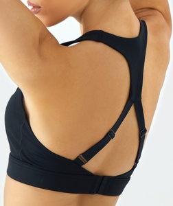 Traje de Yoga sólido Flexible para mujer, ajuste elástico sin costuras, tela transpirable, mallas elásticas, Sujetador deportivo, opciones de talla grande - Product Image 5
