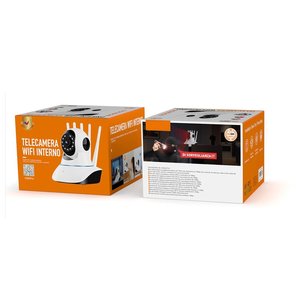 * Presa * 2.4Ghz 1080P telecamera wi-fi videocamera di sorveglianza interna con visione notturna a due vie Audio-elettronica - Product Image 2