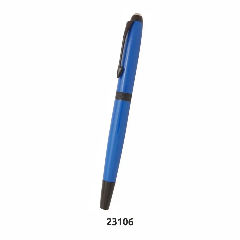 Caneta esferográfica de metal pesado durável premium delicada, caneta de gel de metal com logotipo personalizado de luxo, caneta de rolo PT Grain BT da Índia, venda imperdível
