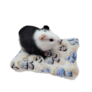 Wholesale Plush Hamster Nest Bed Warm Winter Sleep Solid Pattern Round Shape Comfortable <b>Mat</b> Blanket - Product Image 5