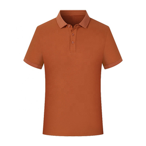 Manga corta de algodón de alta calidad para Polo logotipo personalizado impresión patrón sólido fábrica al por mayor para hombres y mujeres - Product Image 5