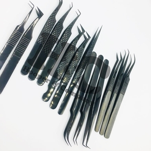 Nouvelle pince à épiler tout type de poignées solides plaine Dumont diamant pince à épiler durable Mink Logo pince à épiler - Product Image 5